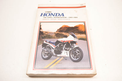 Clymer Honda 700-1000cc Interceptor Service Manual 83-85 700-1000cc Interceptor.