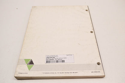 OEM Arctic Cat 2254-576 90 Pantera Service Manual NOS