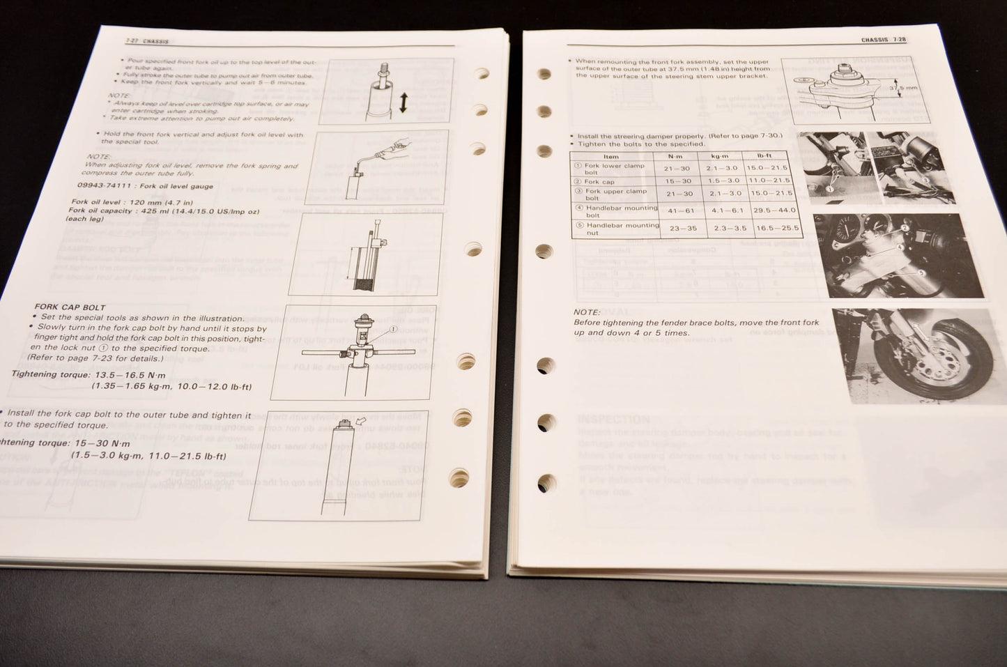 OEM Suzuki 94-98 GSX-R1100W Service Manual