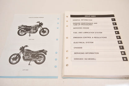 OEM Suzuki 99500-36011-03E GS650E 1981-82 Service Manual