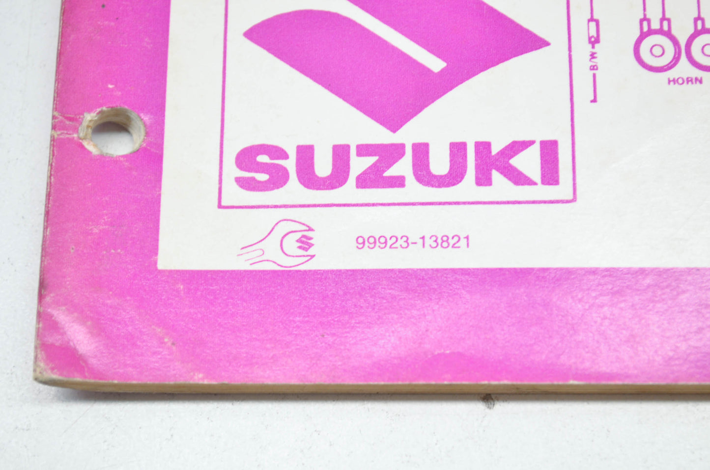 OEM Suzuki 99923-13821 82 Z Model Wiring Diagram Manual