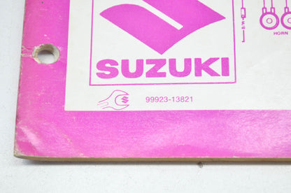OEM Suzuki 99923-13821 82 Z Model Wiring Diagram Manual