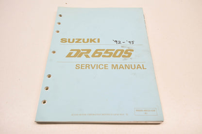 OEM Suzuki 99500-46022-03E DR650S Service Manual