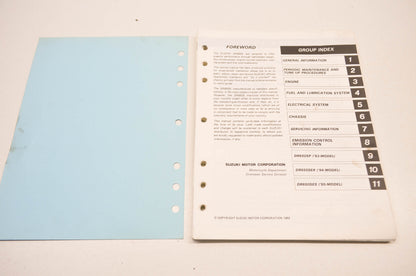 OEM Suzuki 99500-46022-03E DR650S Service Manual
