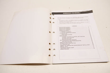 OEM Suzuki 99501-36110-03E Service Manual AN650/A 2003-20