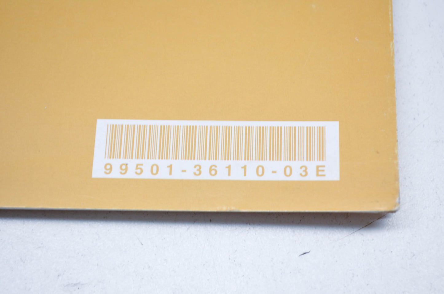 OEM Suzuki 99501-36110-03E Service Manual AN650/A 2003-20