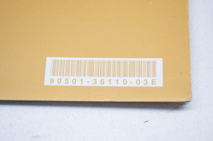 OEM Suzuki 99501-36110-03E Service Manual AN650/A 2003-20