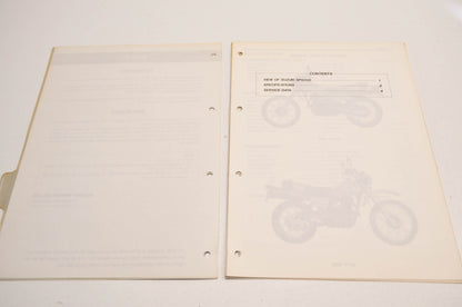 OEM Suzuki 99501-45040-03E SP500D Supplementary Service Manual