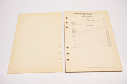 OEM Suzuki 99923-00739 78 C Model Ready Reference Service Specs Manual