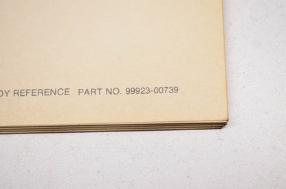 OEM Suzuki 99923-00739 78 C Model Ready Reference Service Specs Manual
