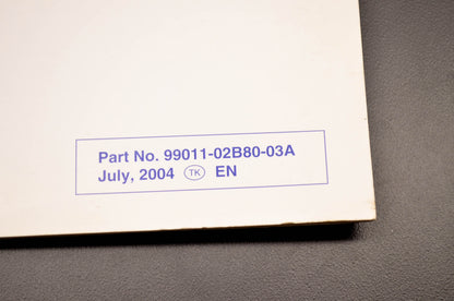 OEM Suzuki 99011-02B80-03A Owner's & Service Manual RM85/LK5 NOS