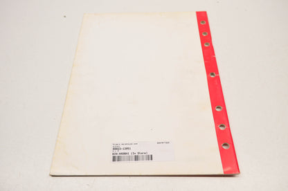 OEM Suzuki 99923-13951 95 ATV Motorcycle Wiring Diagram Manual NOS