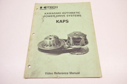 OEM Kawasaki STC-KAPS98-RSJ Automatic Power-Drive System Video Reference Manual