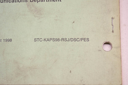 OEM Kawasaki STC-KAPS98-RSJ Automatic Power-Drive System Video Reference Manual