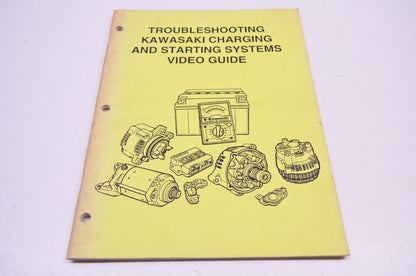 OEM Kawasaki Troubleshooting Charging & Starting Systems Manual