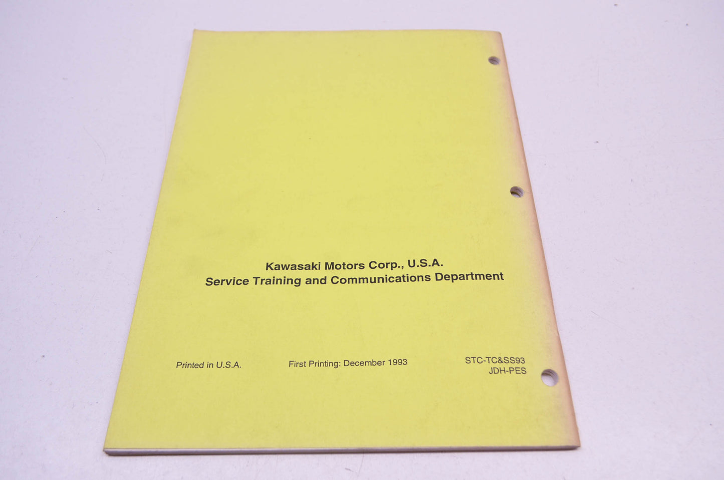 OEM Kawasaki Troubleshooting Charging & Starting Systems Manual