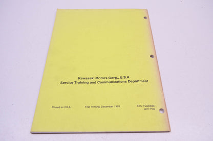 OEM Kawasaki Troubleshooting Charging & Starting Systems Manual