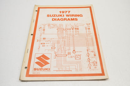 OEM Suzuki 99923-00733 77 Wiring Diagrams Manual