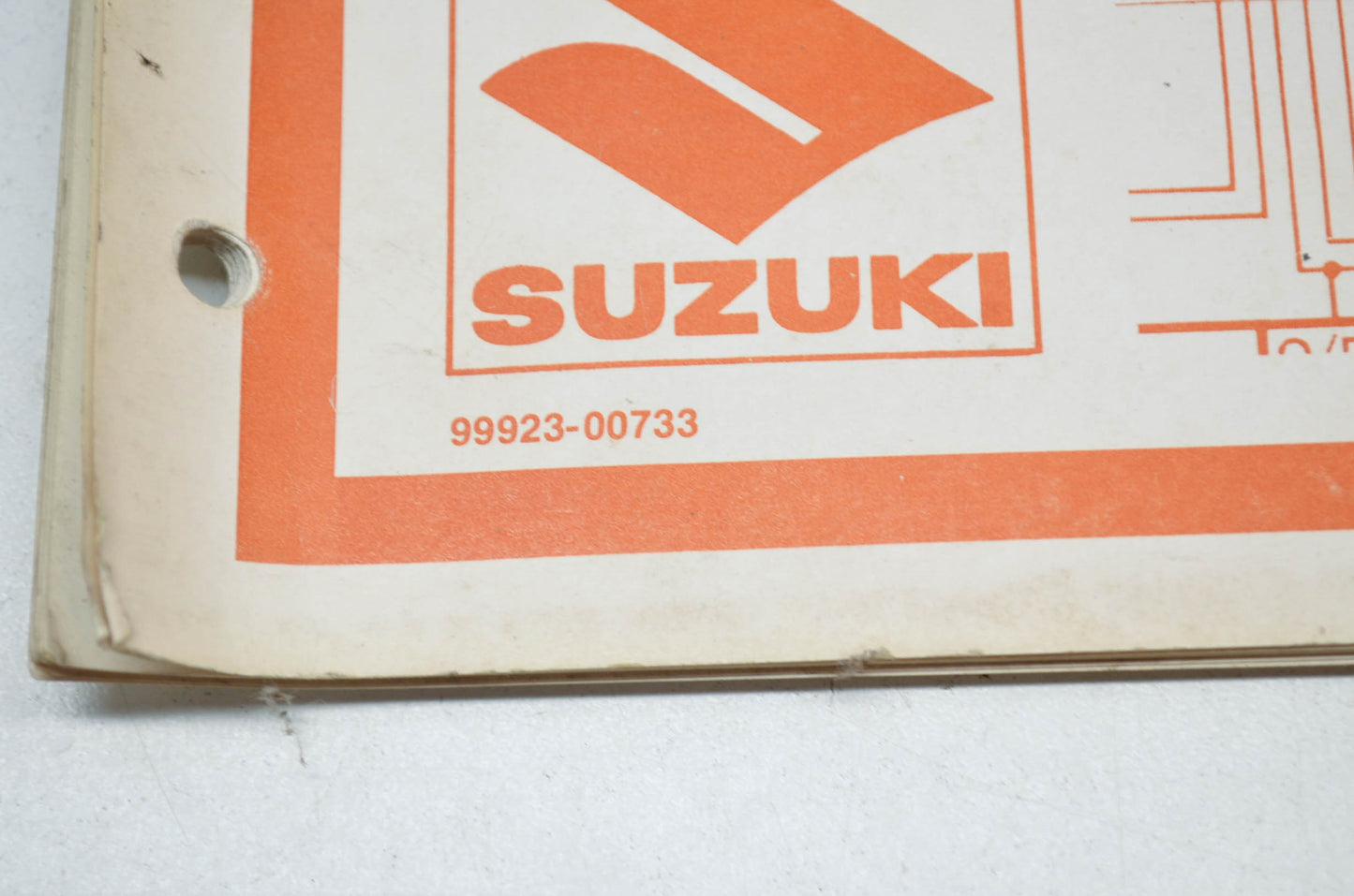 OEM Suzuki 99923-00733 77 Wiring Diagrams Manual