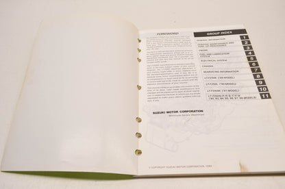 OEM Suzuki 99500-42098-01E Service Manual LT-F250/F