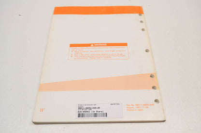 OEM Suzuki 99011-36E52-03A RM125 Owner's Manual NOS