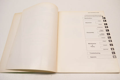 OEM Kawasaki KLT200 Service Manual Supplement