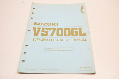 OEM Suzuki 99501-36060-03E VS700GL Supplementary Service Manual