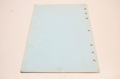 OEM Suzuki 99501-36060-03E VS700GL Supplementary Service Manual