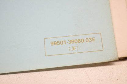 OEM Suzuki 99501-36060-03E VS700GL Supplementary Service Manual