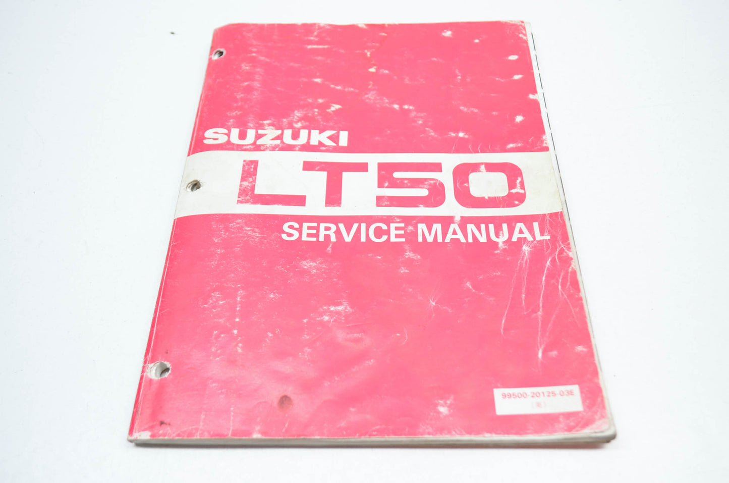 OEM Suzuki 99500-20125-03E Service Manual LT50 1984-2005