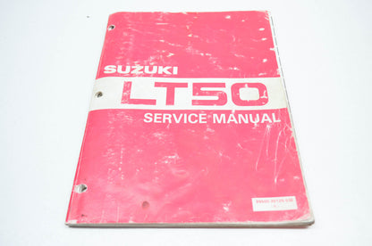 OEM Suzuki 99500-20125-03E Service Manual LT50 1984-2005