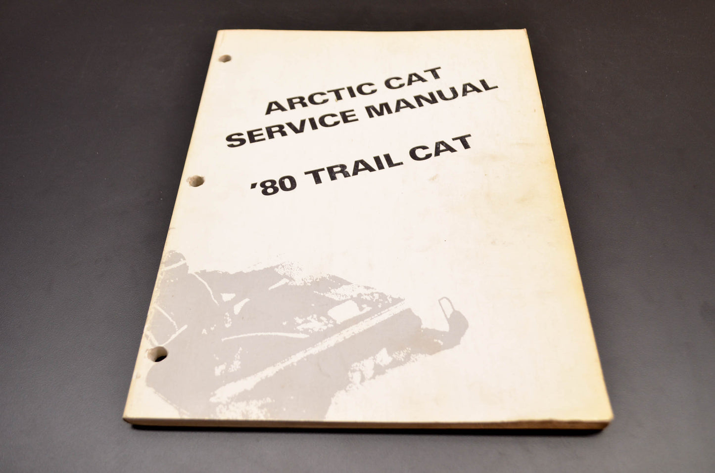 OEM Arctic Cat 80 Trail Cat Service Manual