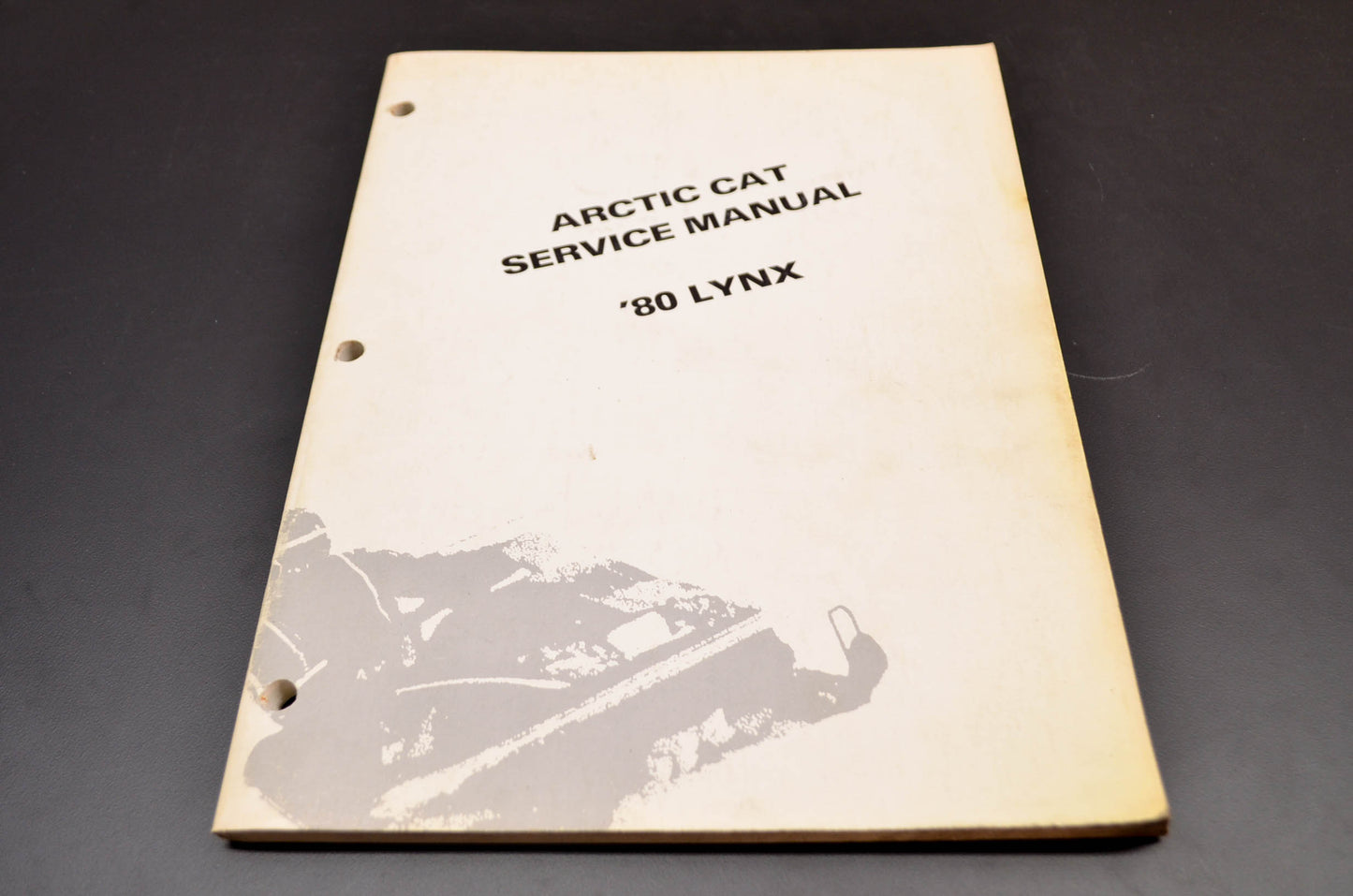 OEM Arctic Cat 0185-169 80 Lynx Service Manual