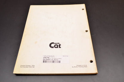 OEM Arctic Cat 0185-169 80 Lynx Service Manual