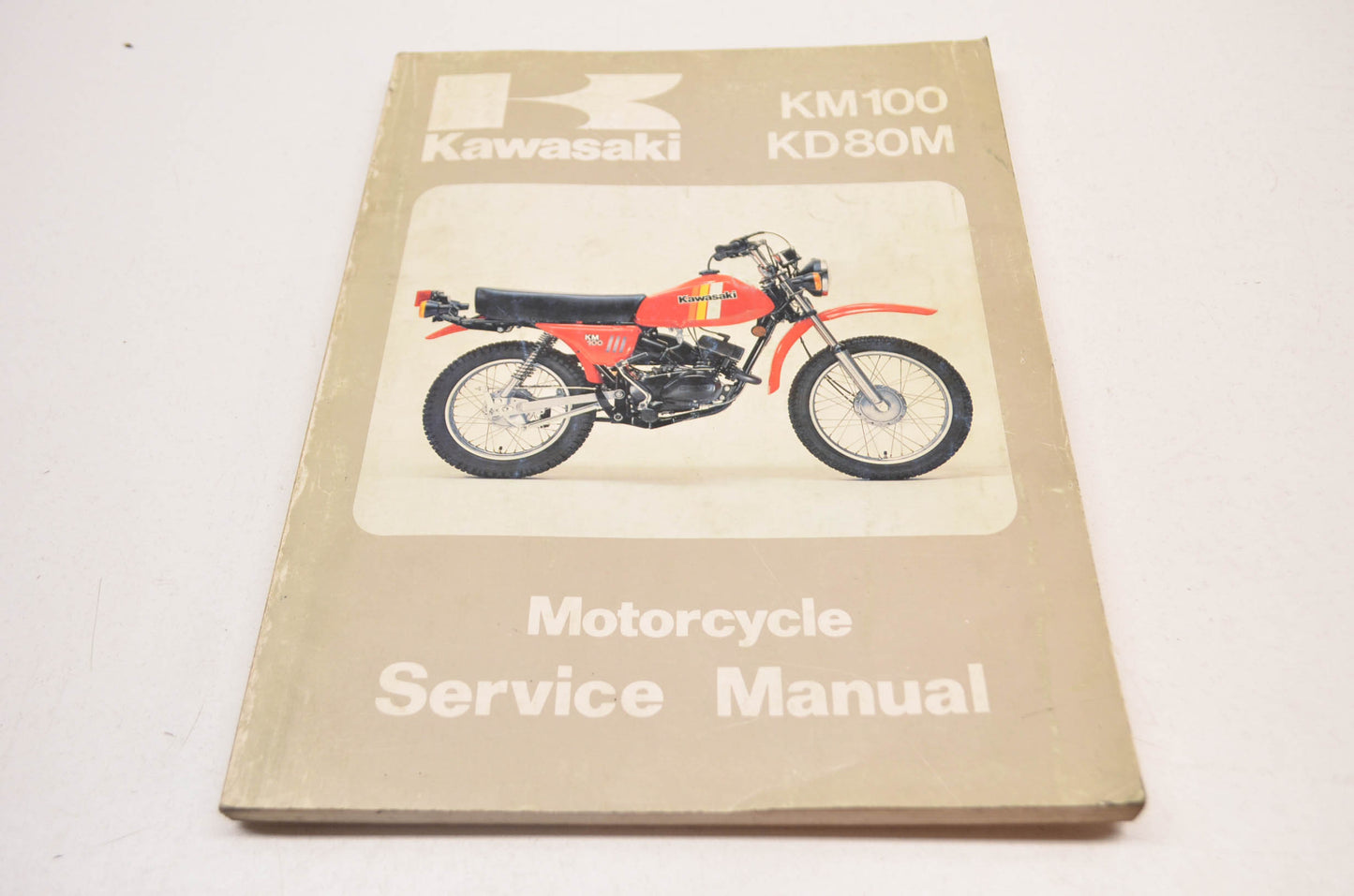OEM Kawasaki 99924-1012-05 Service Manual KD80M/KM100A