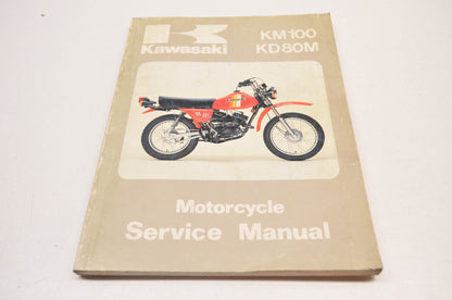 OEM Kawasaki 99924-1012-05 Service Manual KD80M/KM100A