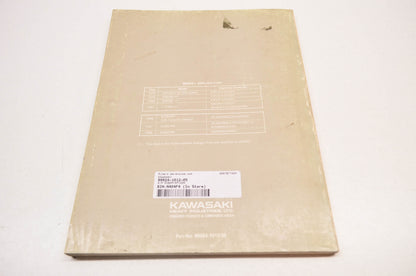 OEM Kawasaki 99924-1012-05 Service Manual KD80M/KM100A