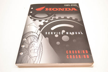 New OEM Honda CR80R/RB CR85R/RB Service Manual 95-05 CR80R/RB, CR85R/RB. NOS