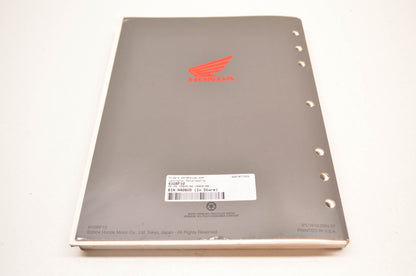 New OEM Honda CR80R/RB CR85R/RB Service Manual 95-05 CR80R/RB, CR85R/RB. NOS