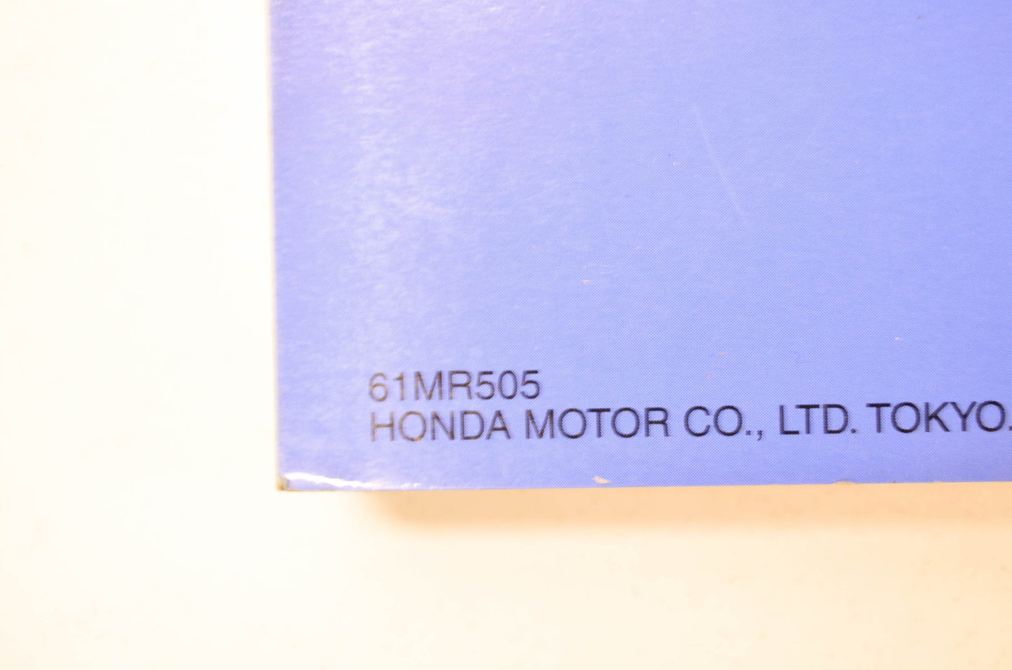 New OEM Honda PC800 Pacific Coast Service Manual 89-90, 94-97 PC800. NOS