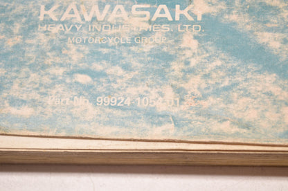 OEM Kawasaki 99924-1054-01 Service Manual VN750A