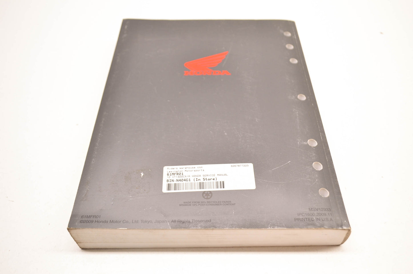 OEM Honda VT1300CX/A Fury Service Manual
