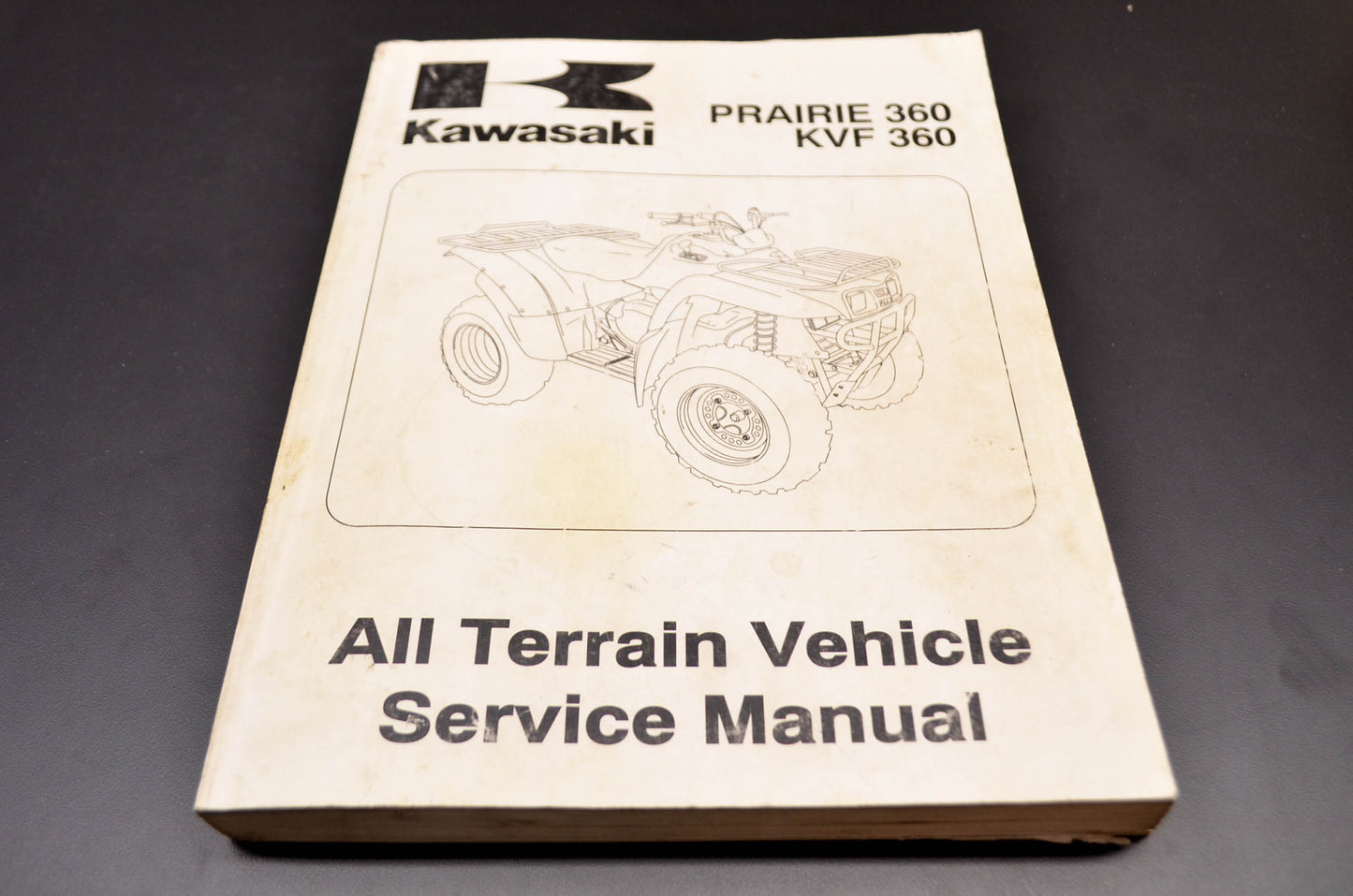 OEM Kawasaki Prairie 360 KVF Service Manual