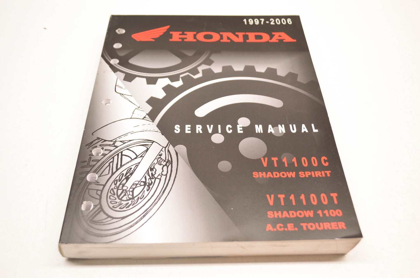 OEM Honda 61MAA08 VT1100C VT1100T Shadow Spirit Service Manual 97-06 VT1100C/T.
