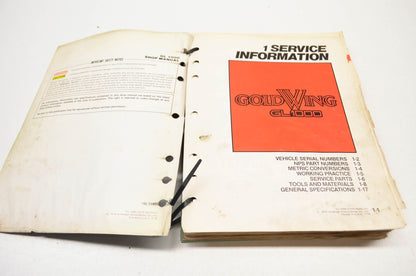 OEM Honda GL1000 Shop Manual 75-79 GL1000.