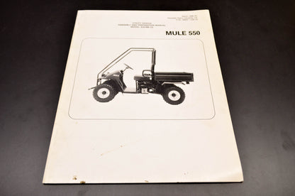 OEM Kawasaki 99931-1326-02 Assembly & Preparation Supplement KAF300-C5