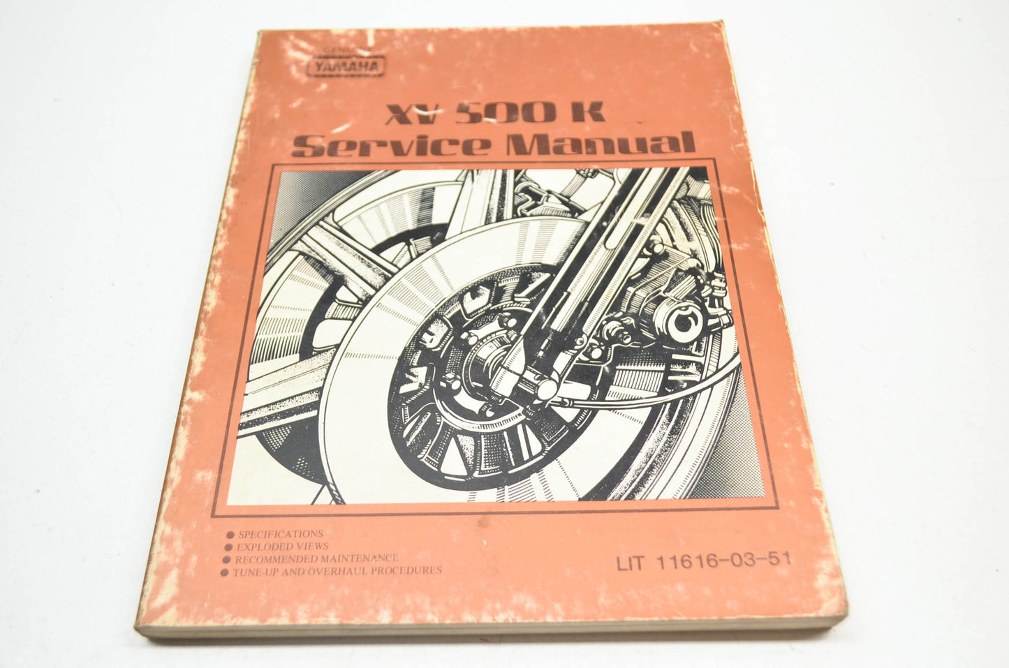 OEM Yamaha XV500K Service Manual