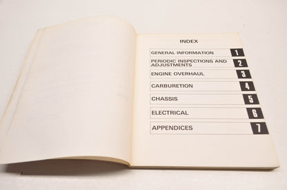 OEM Yamaha XV500K Service Manual