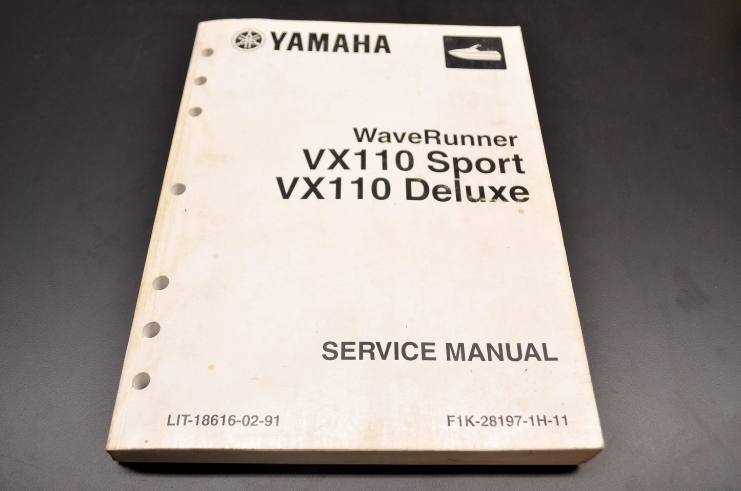OEM Yamaha VX110 Sport Deluxe Service Manual