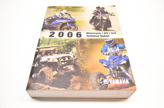 OEM Yamaha LIT-17500-00-06 Technical Update Manual SxS/ATV/Motorcycle